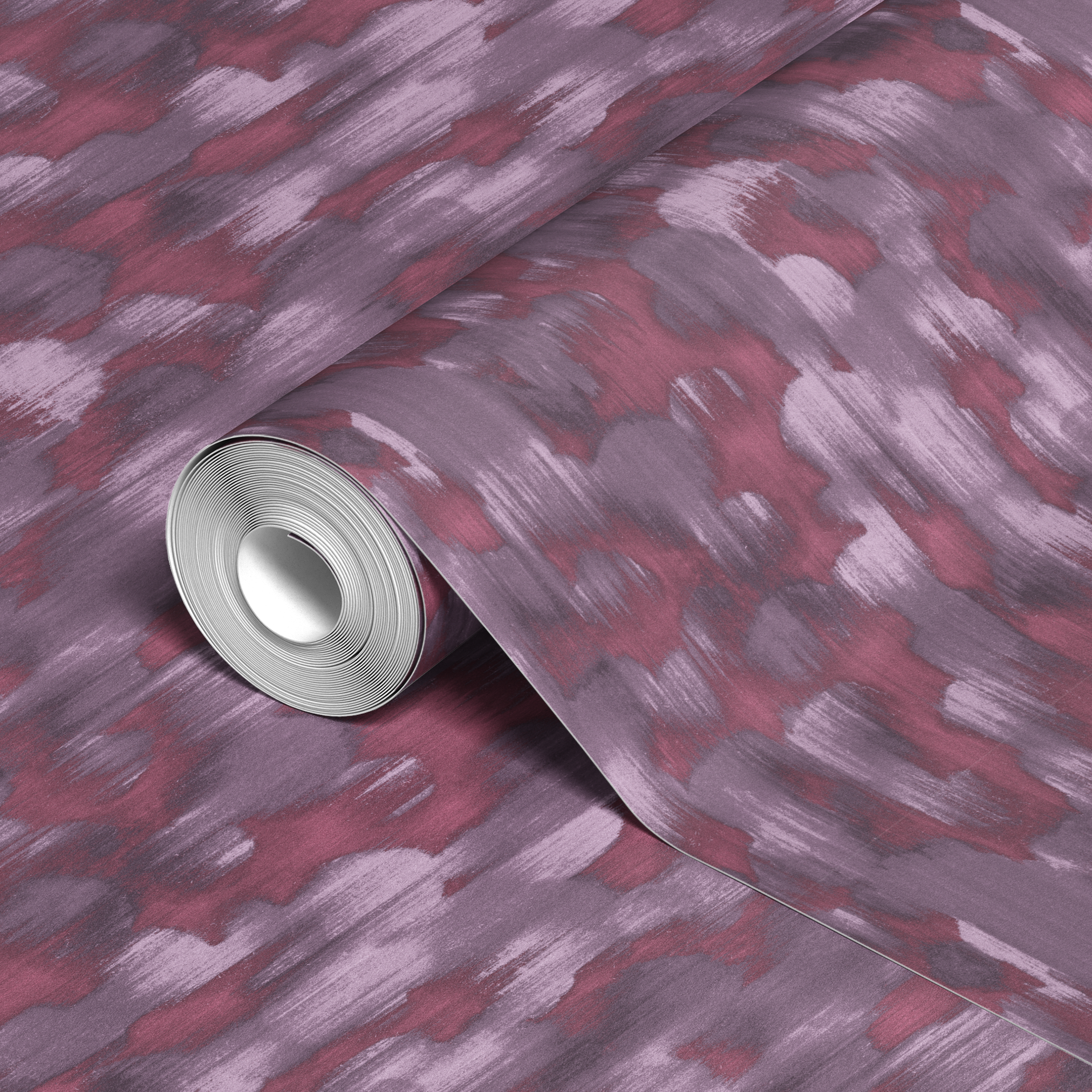  wallpaper roll closeup mockup