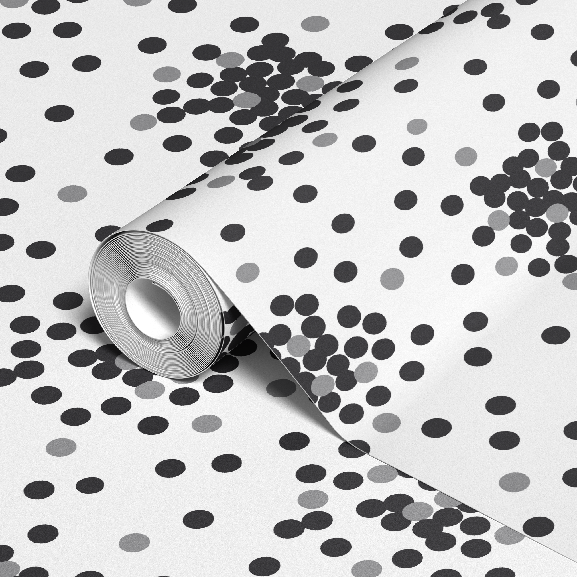  wallpaper roll closeup mockup