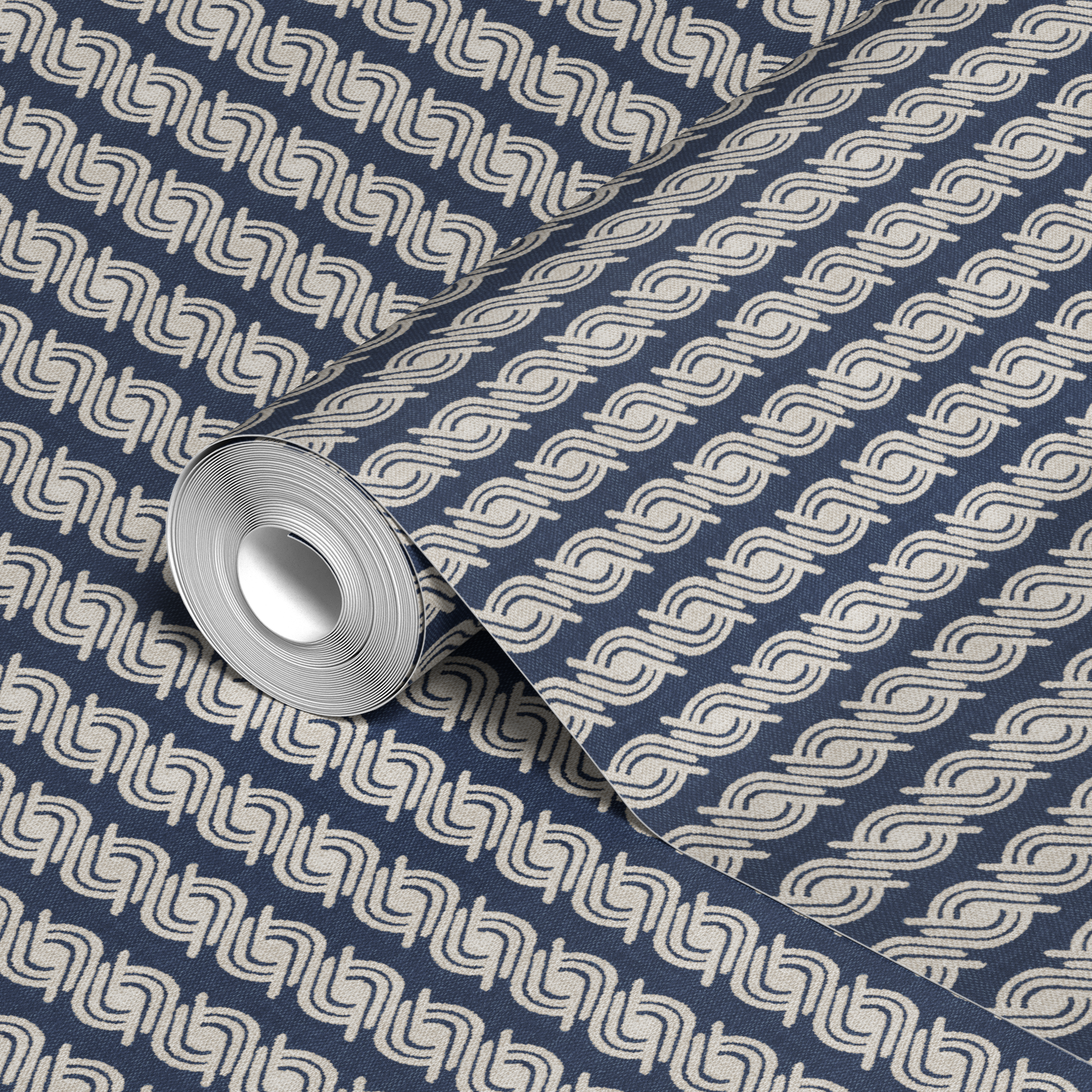  wallpaper roll closeup mockup