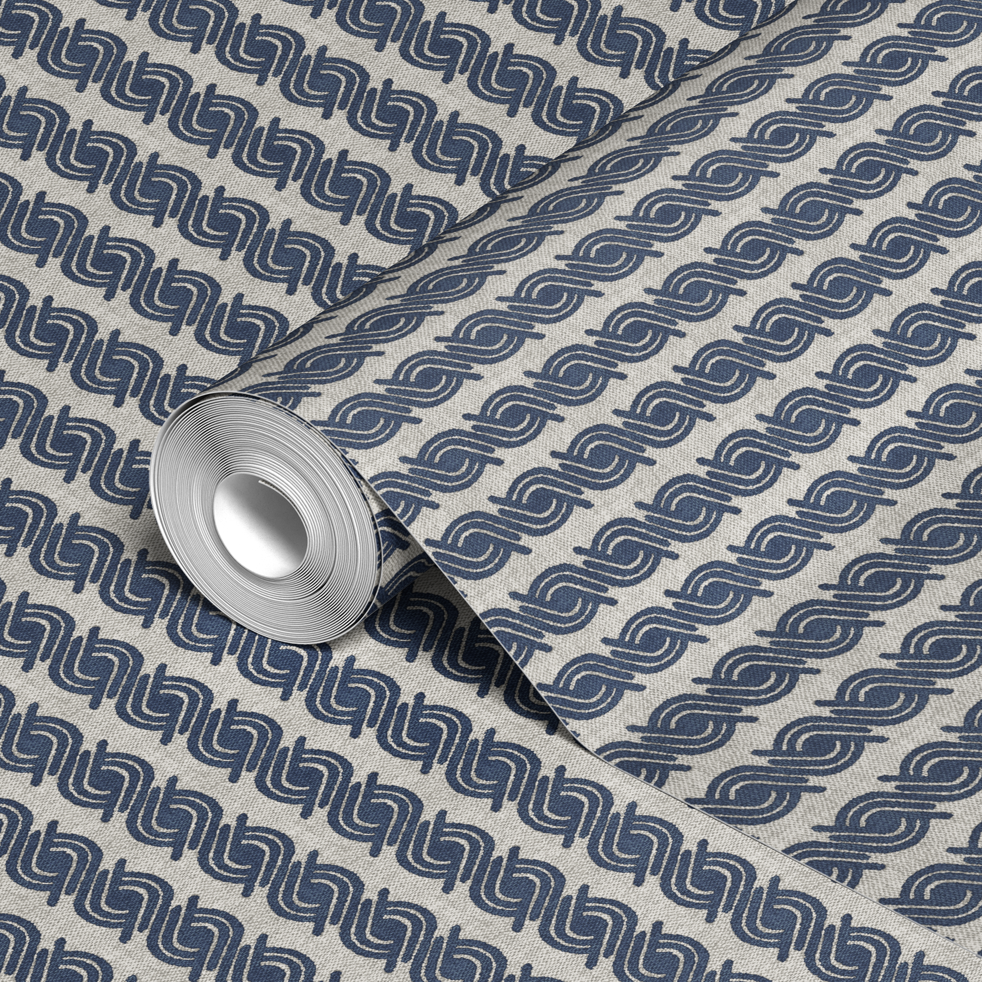  wallpaper roll closeup mockup