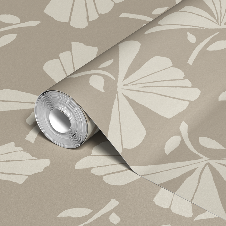  wallpaper roll closeup mockup