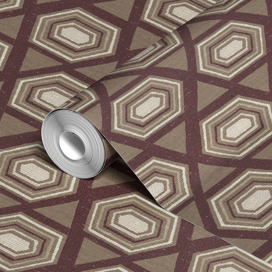  wallpaper roll closeup mockup