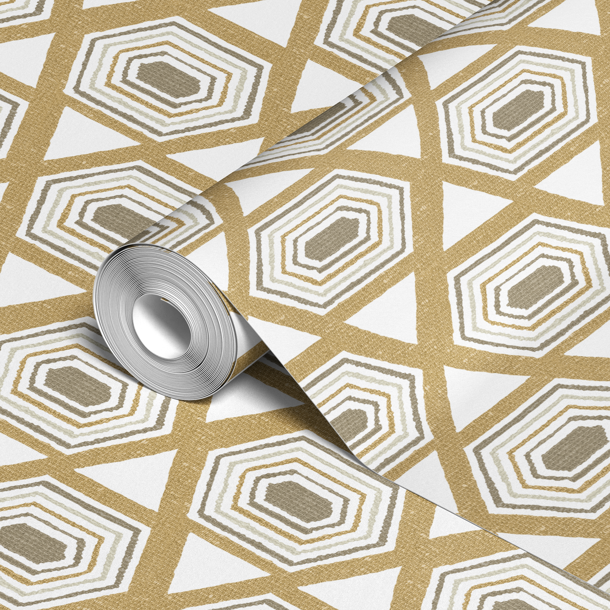  wallpaper roll closeup mockup