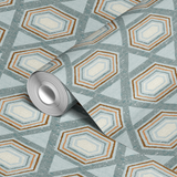  wallpaper roll closeup mockup