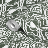  wallpaper roll closeup mockup