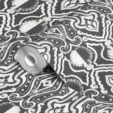  wallpaper roll closeup mockup