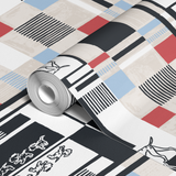  wallpaper roll closeup mockup