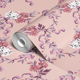  wallpaper roll closeup mockup