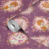  wallpaper roll closeup mockup