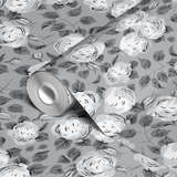  wallpaper roll closeup mockup