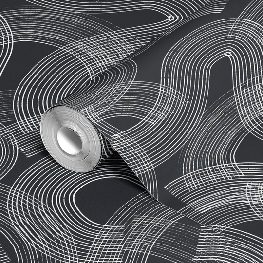  wallpaper roll closeup mockup