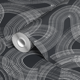  wallpaper roll closeup mockup