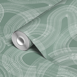  wallpaper roll closeup mockup