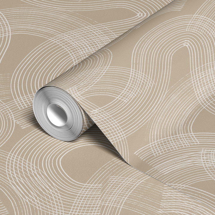  wallpaper roll closeup mockup
