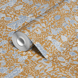  wallpaper roll closeup mockup