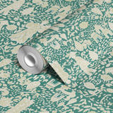  wallpaper roll closeup mockup