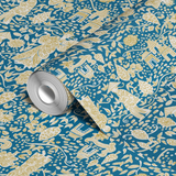  wallpaper roll closeup mockup
