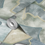  wallpaper roll closeup mockup
