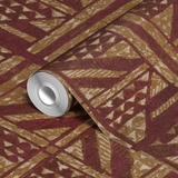  wallpaper roll closeup mockup