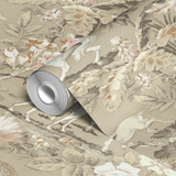  wallpaper roll closeup mockup