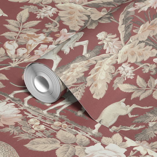  wallpaper roll closeup mockup