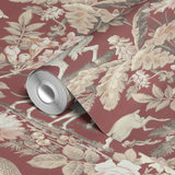  wallpaper roll closeup mockup