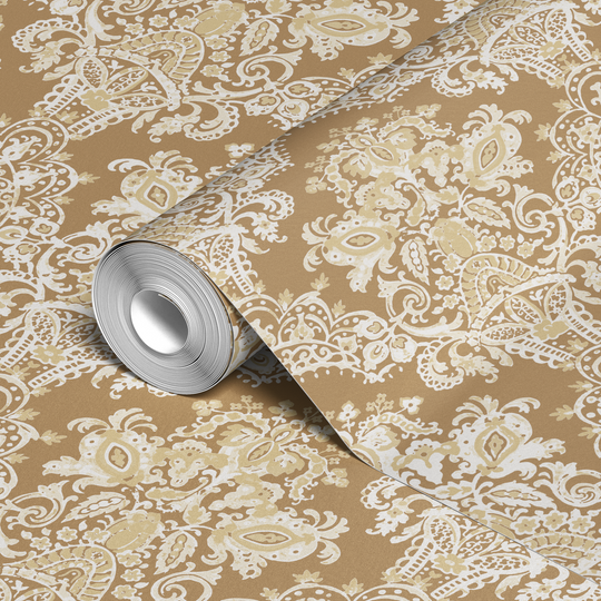  wallpaper roll closeup mockup