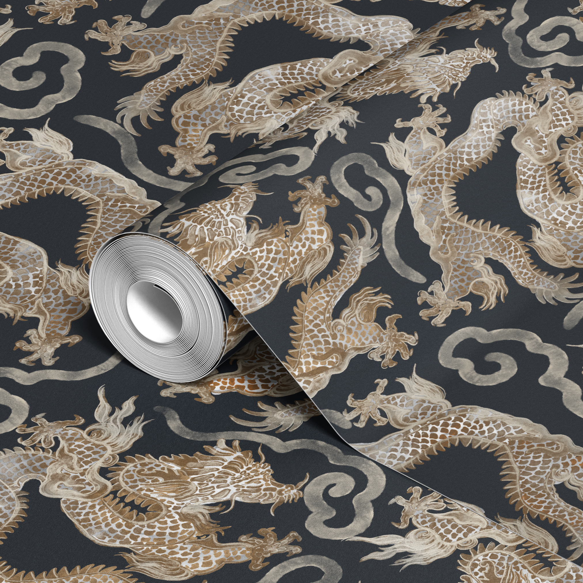  wallpaper roll closeup mockup 24in