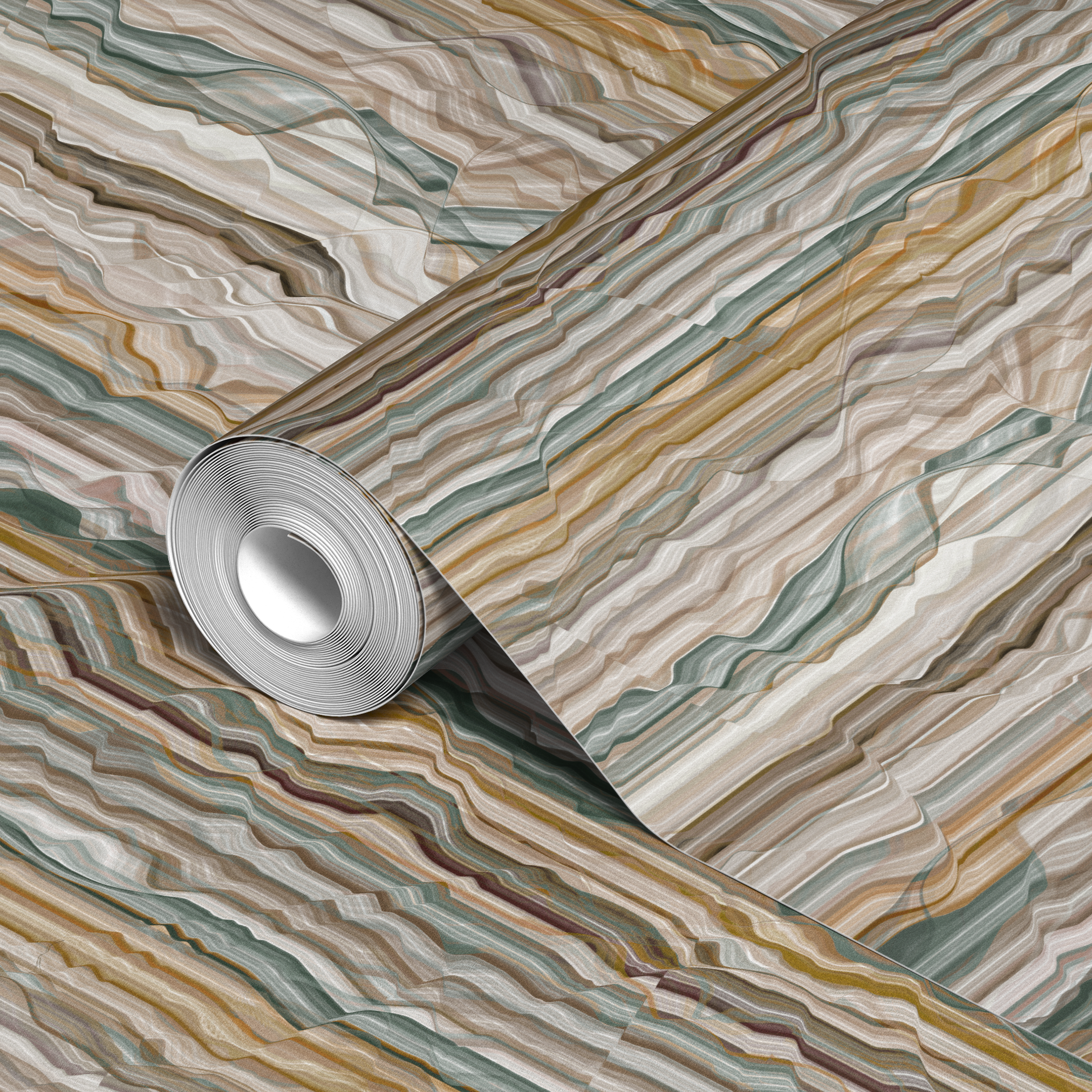  wallpaper roll closeup mockup 24in