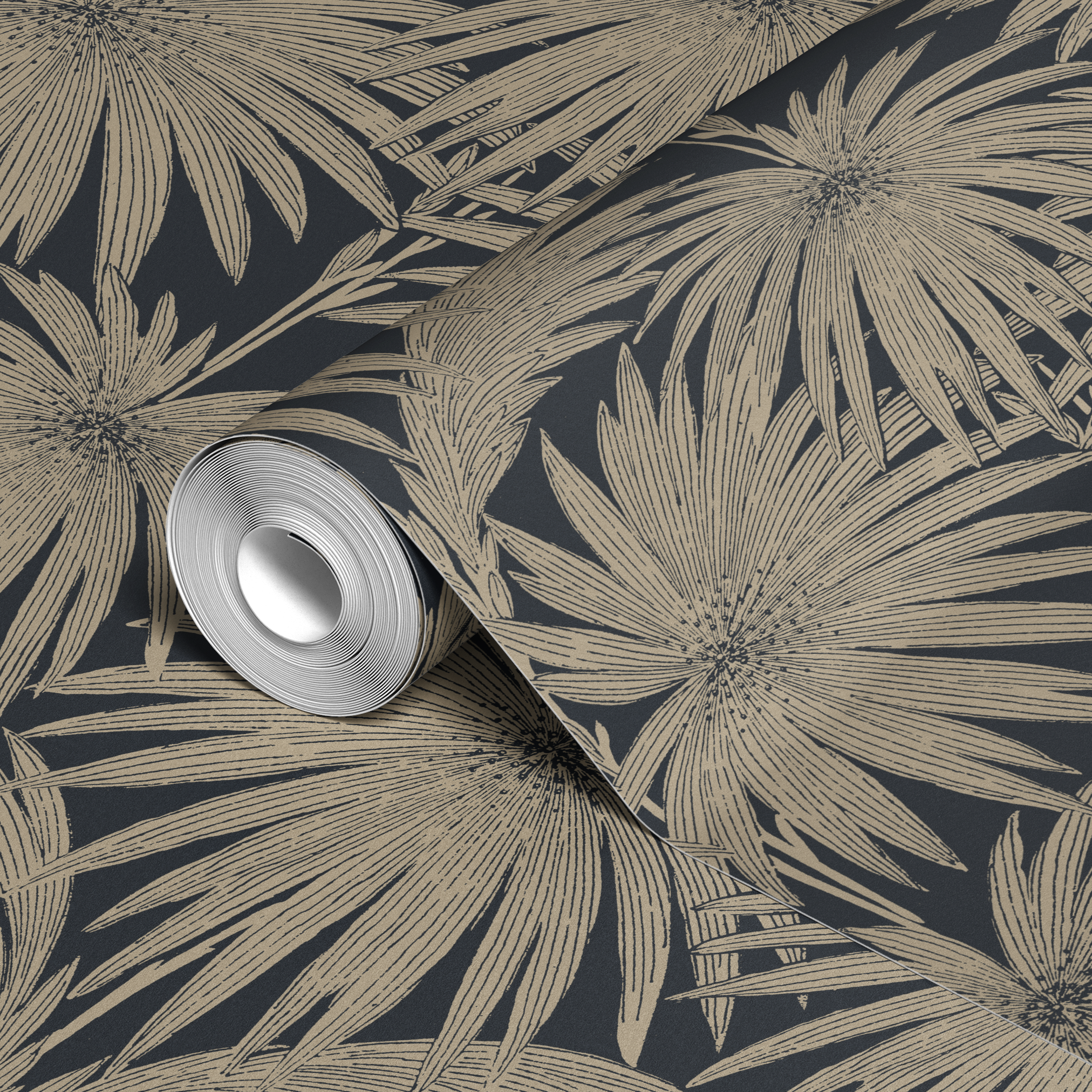  wallpaper roll closeup mockup 24in