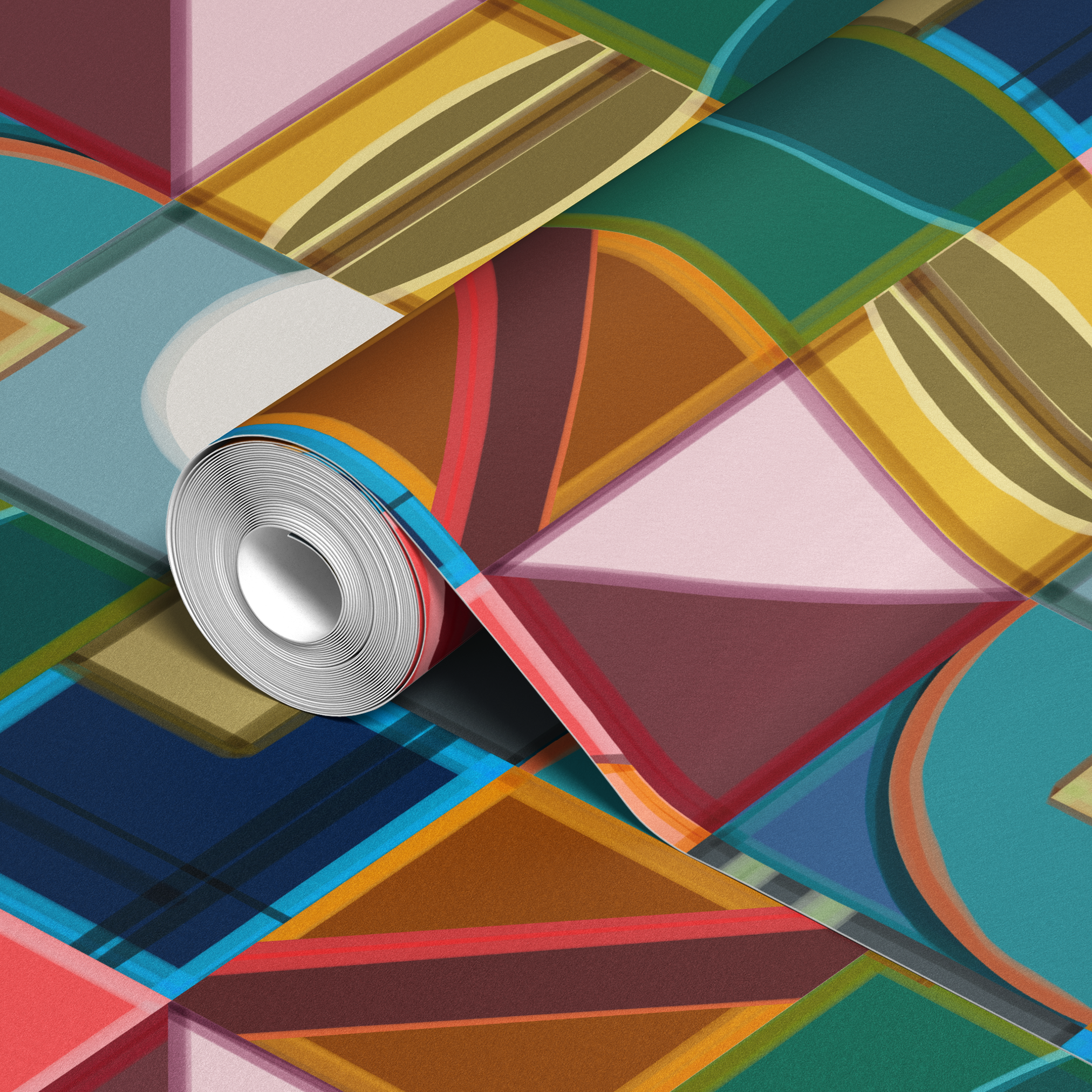  wallpaper roll closeup mockup 24in