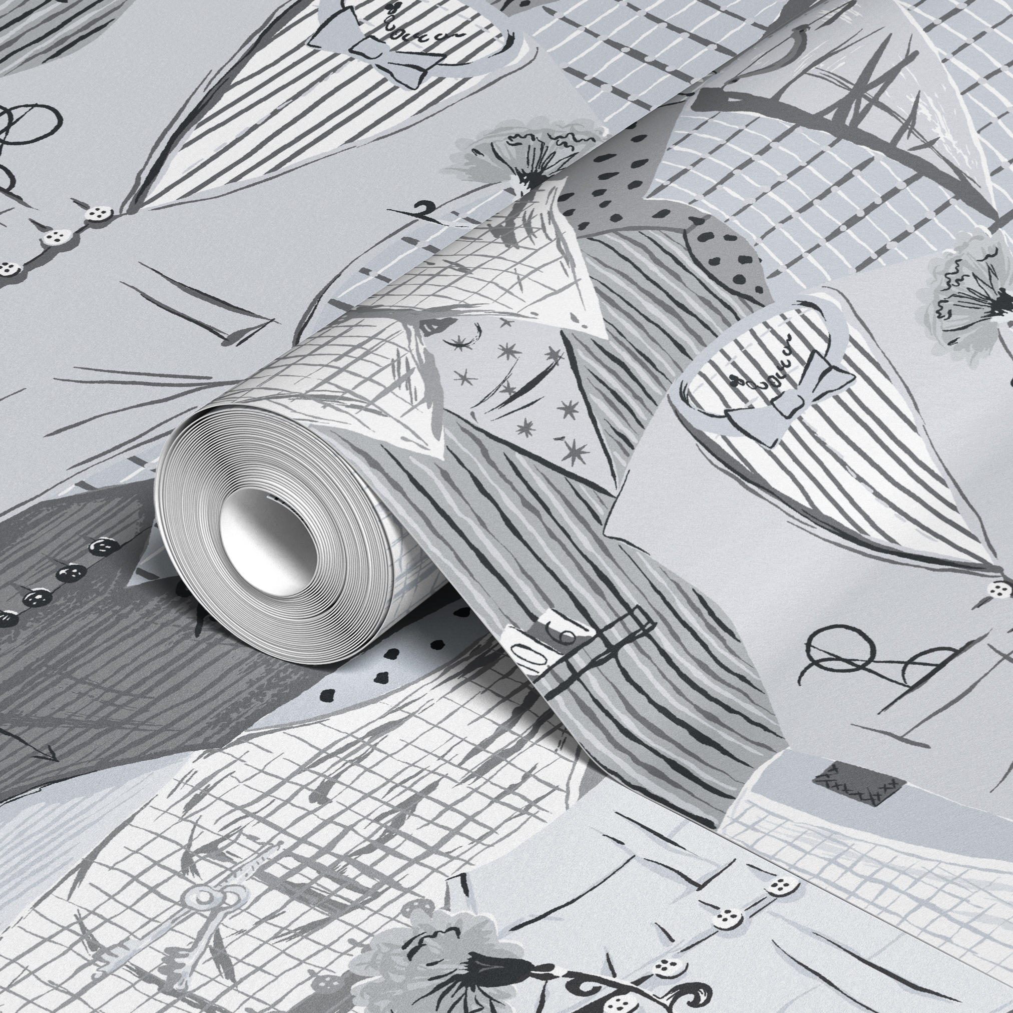  wallpaper roll closeup mockup 24in