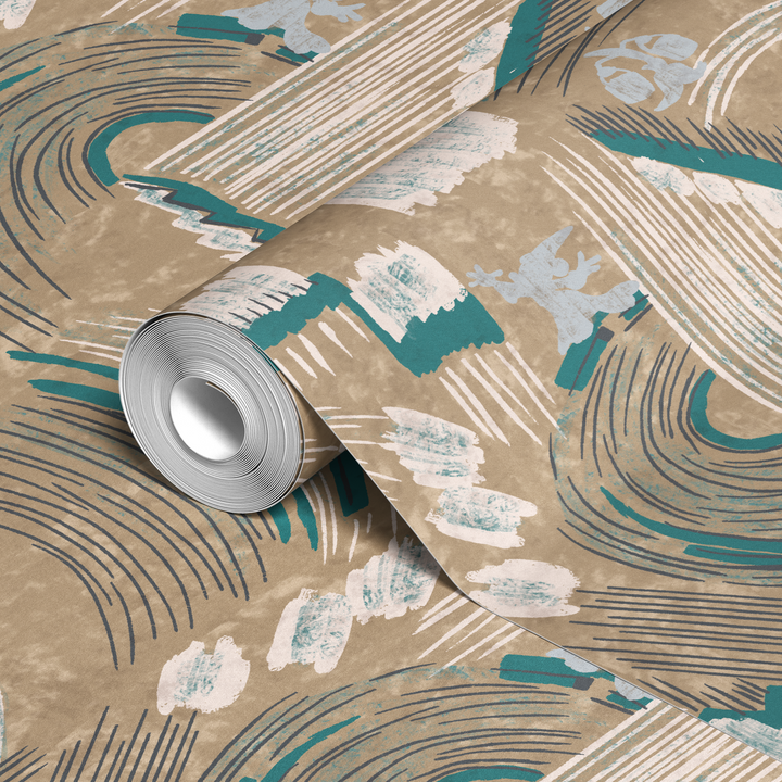  wallpaper roll closeup mockup 24in