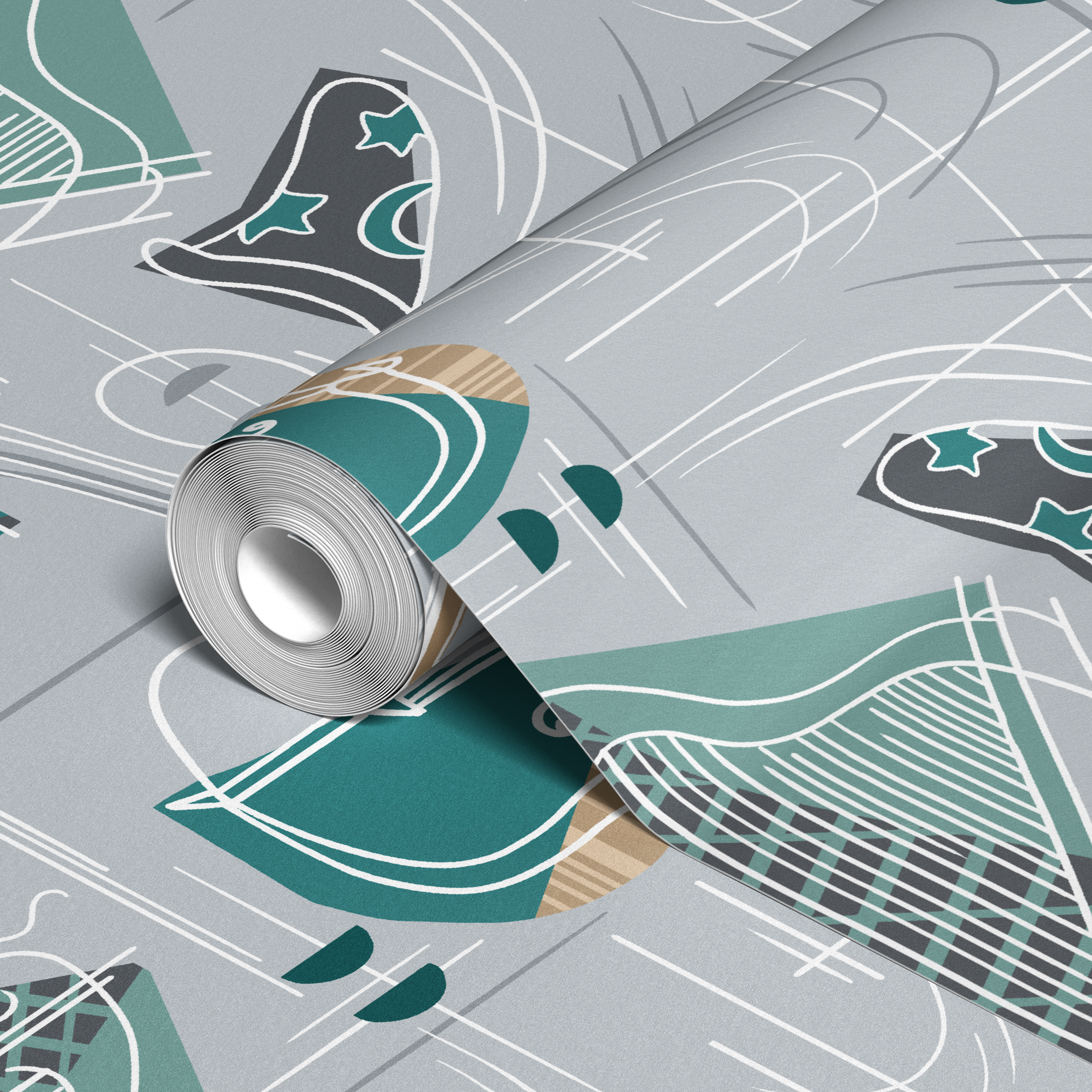  wallpaper roll closeup mockup 24in