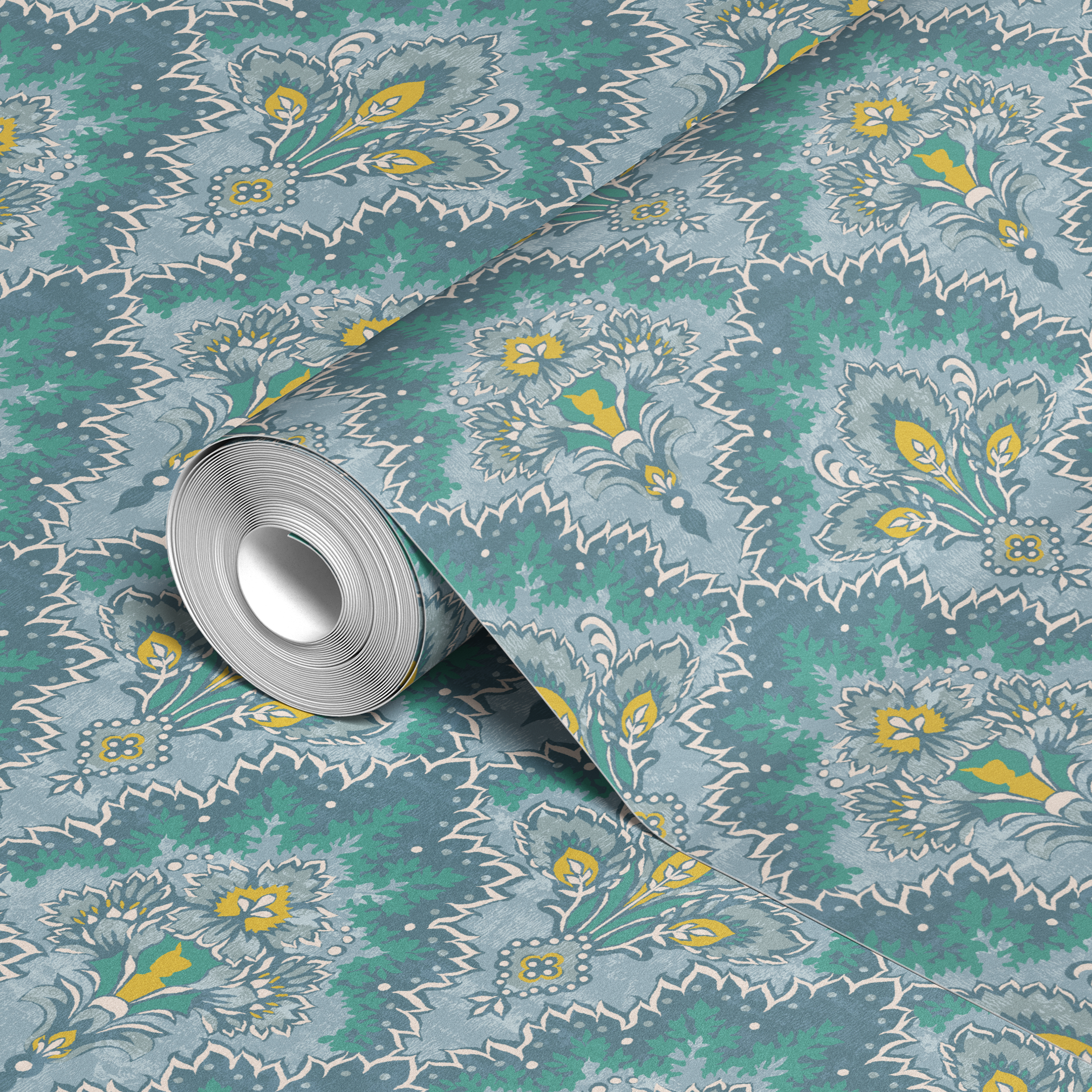  wallpaper roll closeup mockup 24in