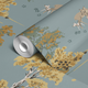 Disney | Baxter Mill - Bambi - Faline Blue Wallpaper