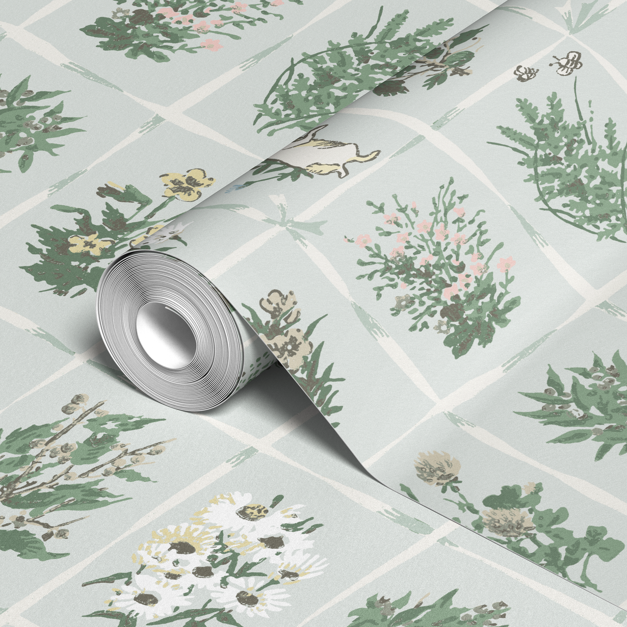  wallpaper roll closeup mockup 24in