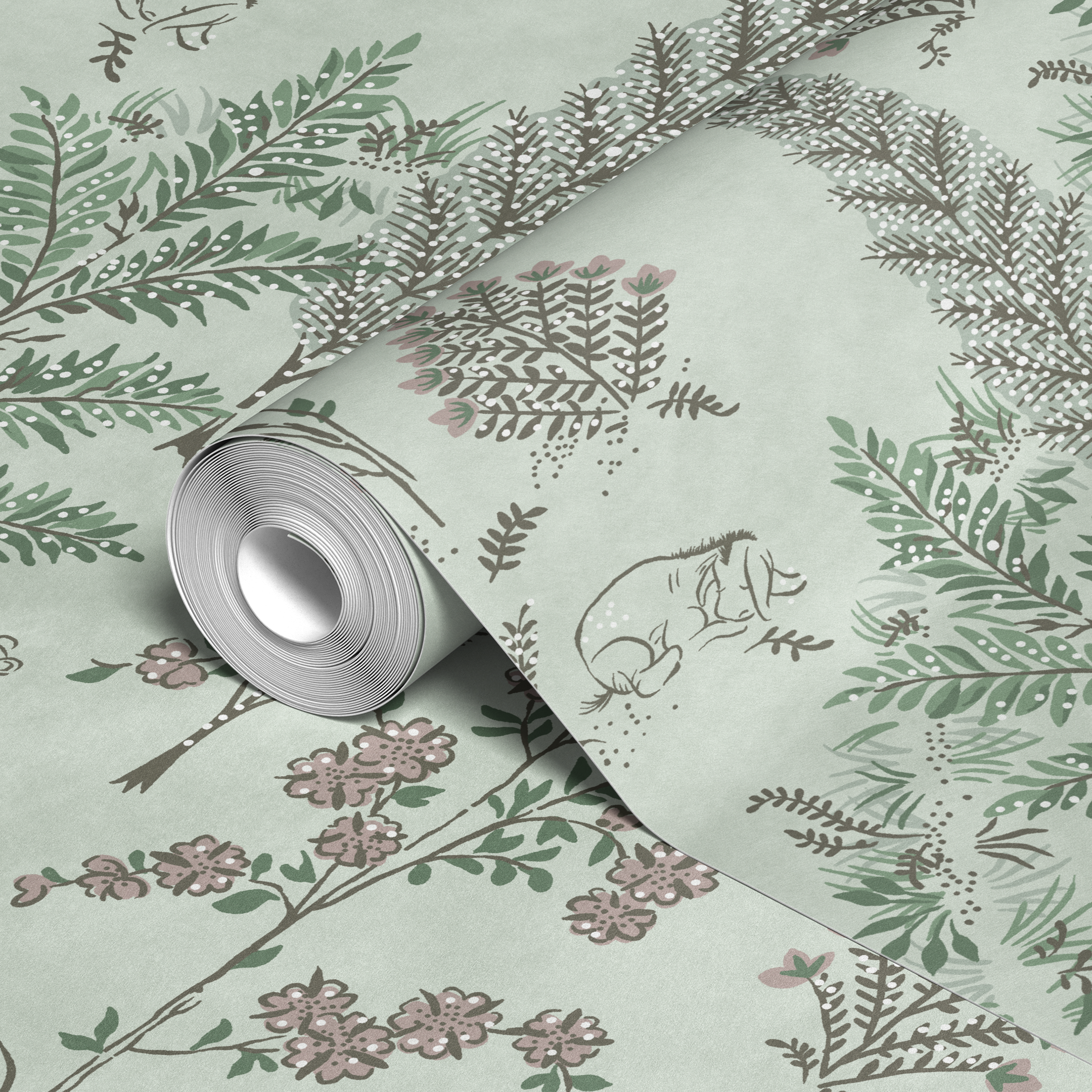  wallpaper roll closeup mockup 24in