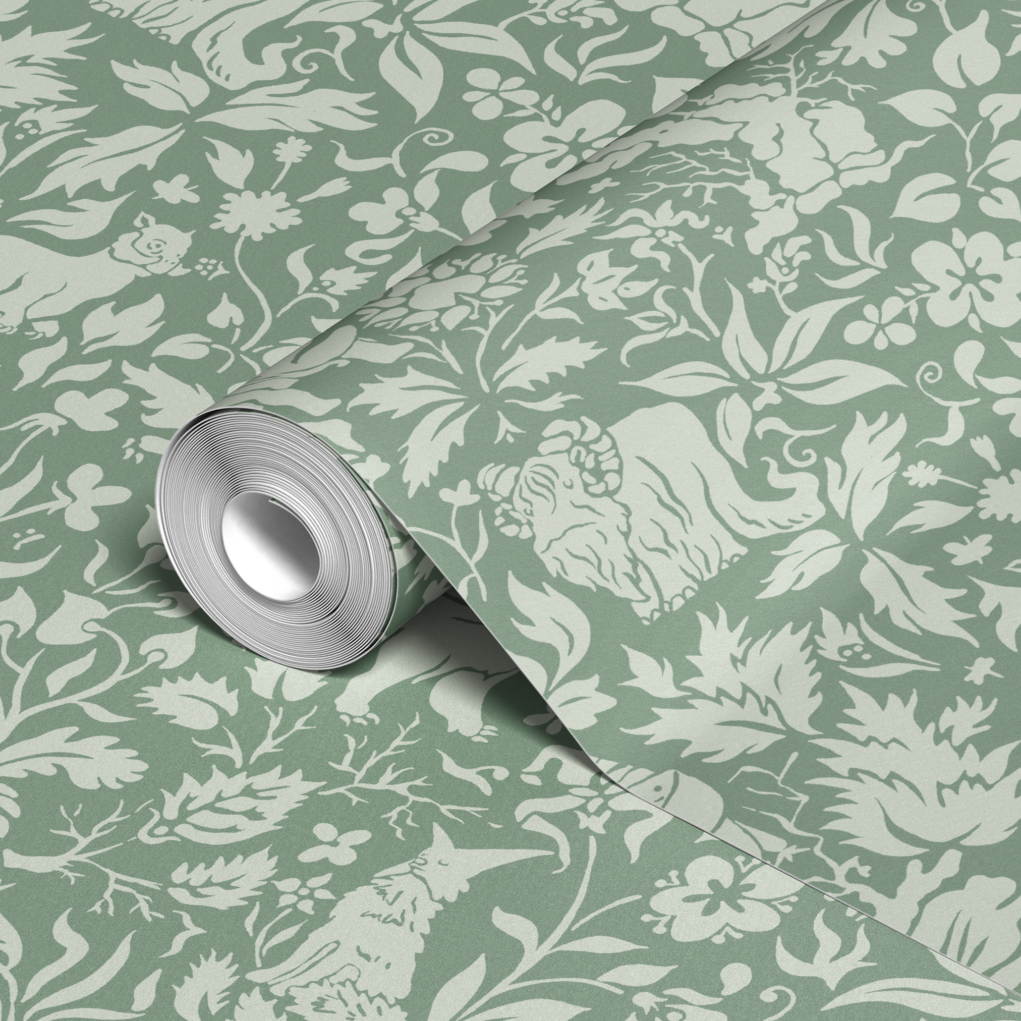  wallpaper roll closeup mockup 24in