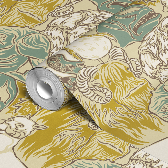  wallpaper roll closeup mockup 24in
