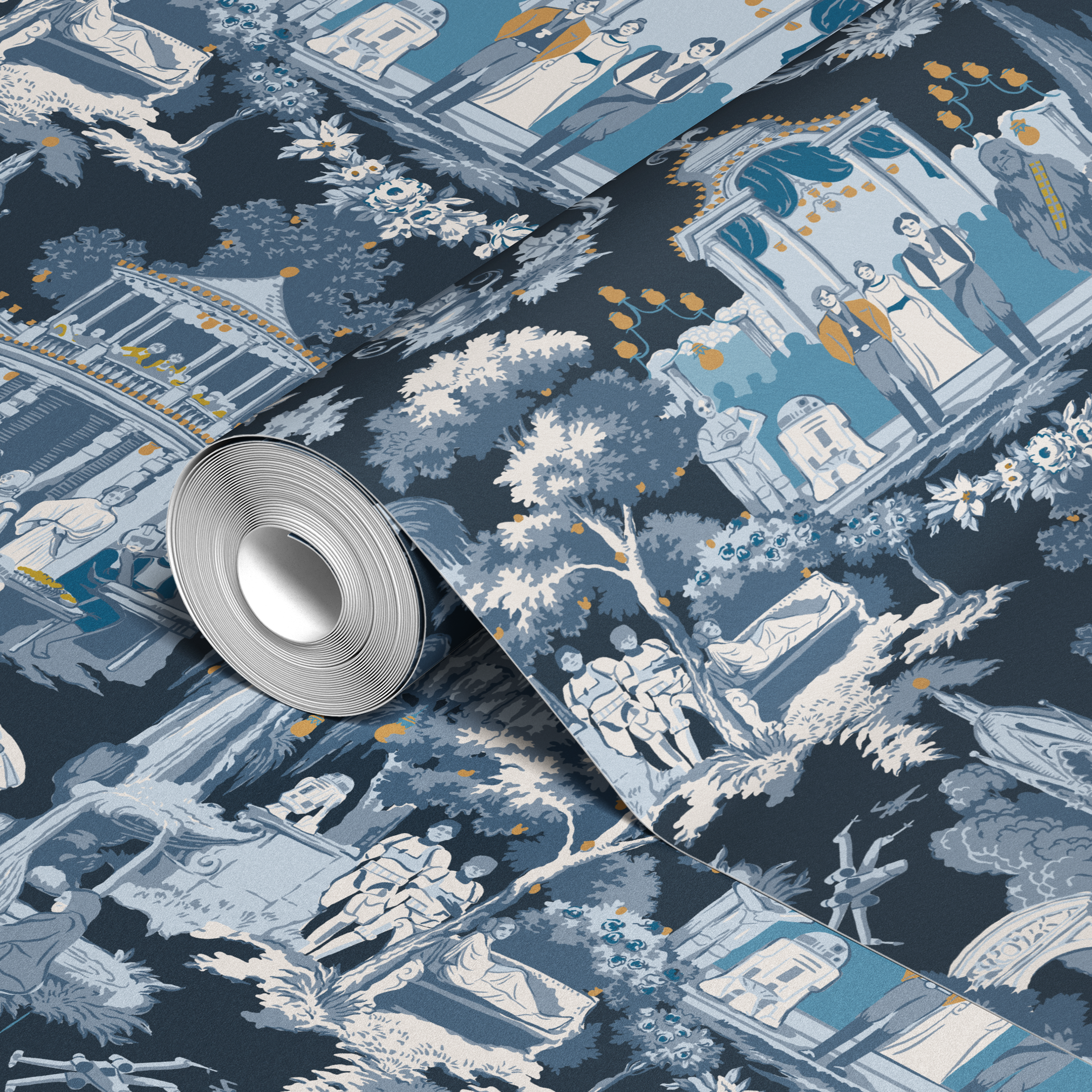 wallpaper roll closeup mockup 24in