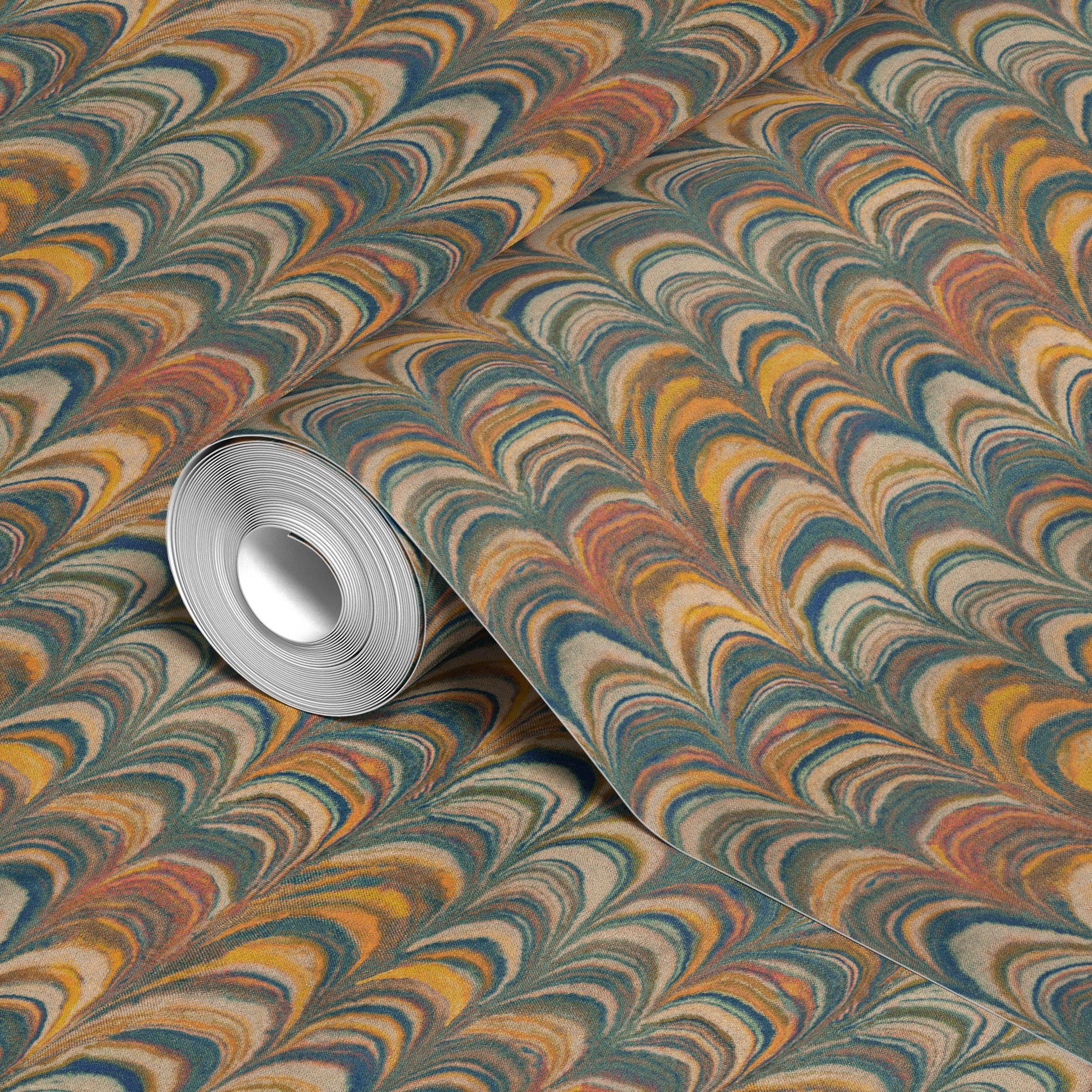  wallpaper roll closeup mockup 24in