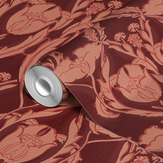  wallpaper roll closeup mockup 24in
