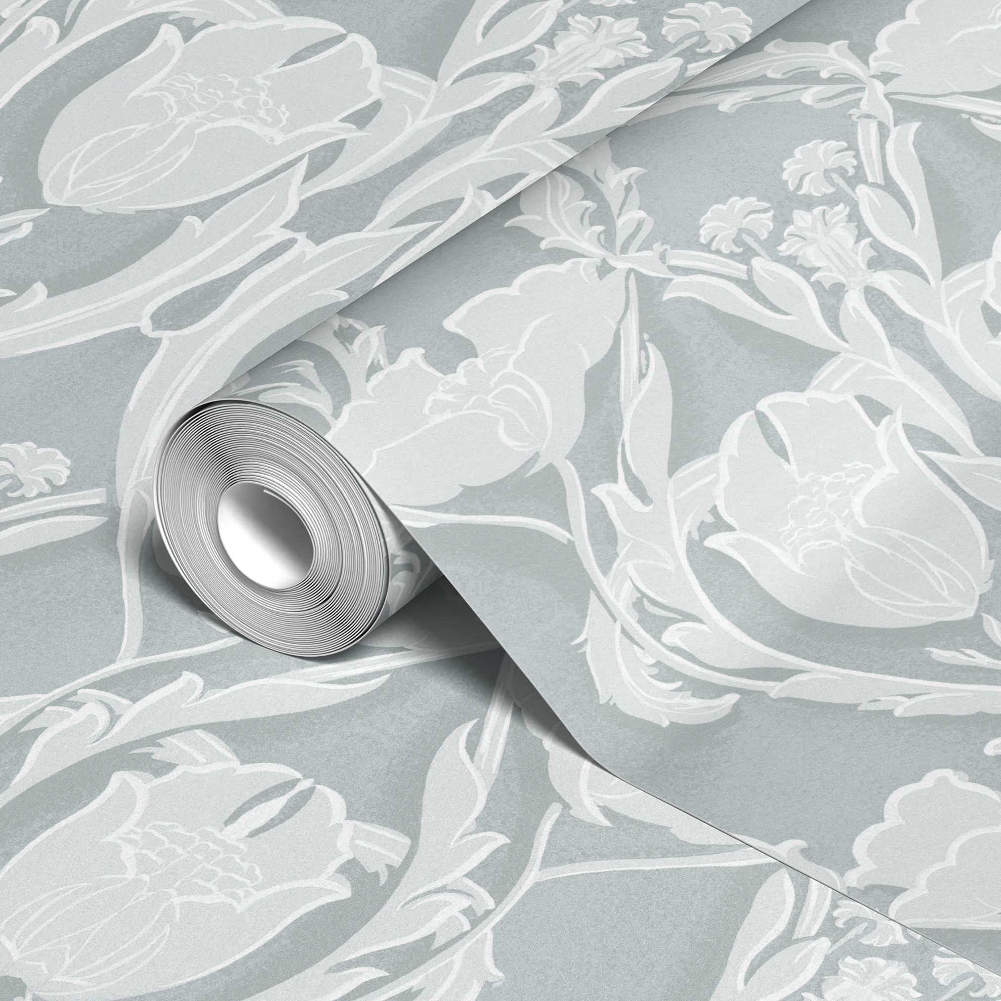  wallpaper roll closeup mockup 24in
