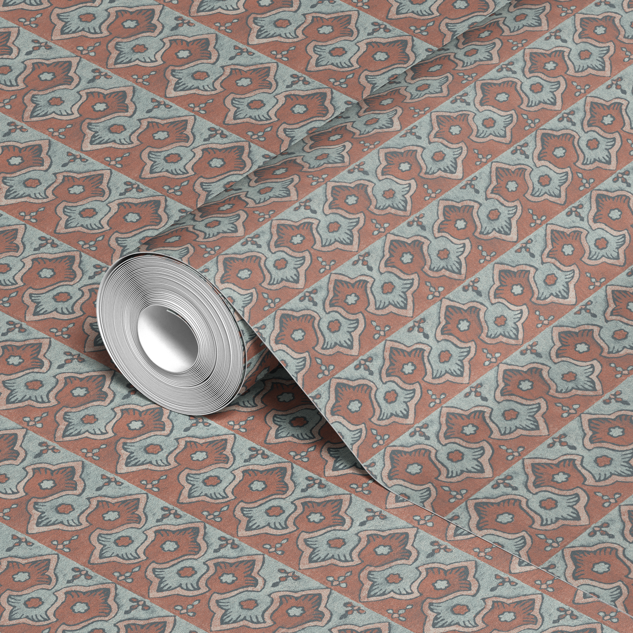  wallpaper roll closeup mockup 24in