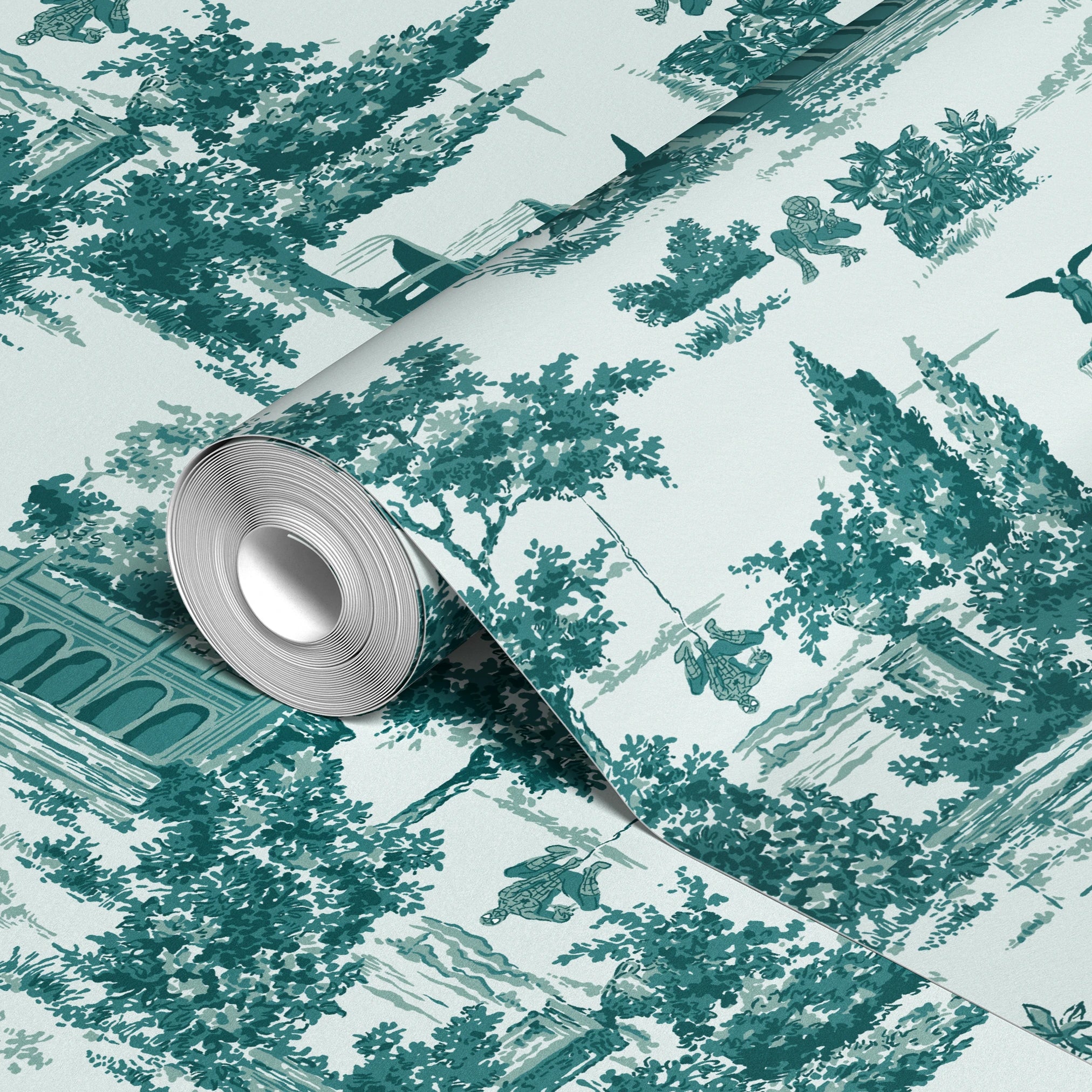  wallpaper roll closeup mockup 24in