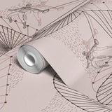  wallpaper roll closeup mockup 24in