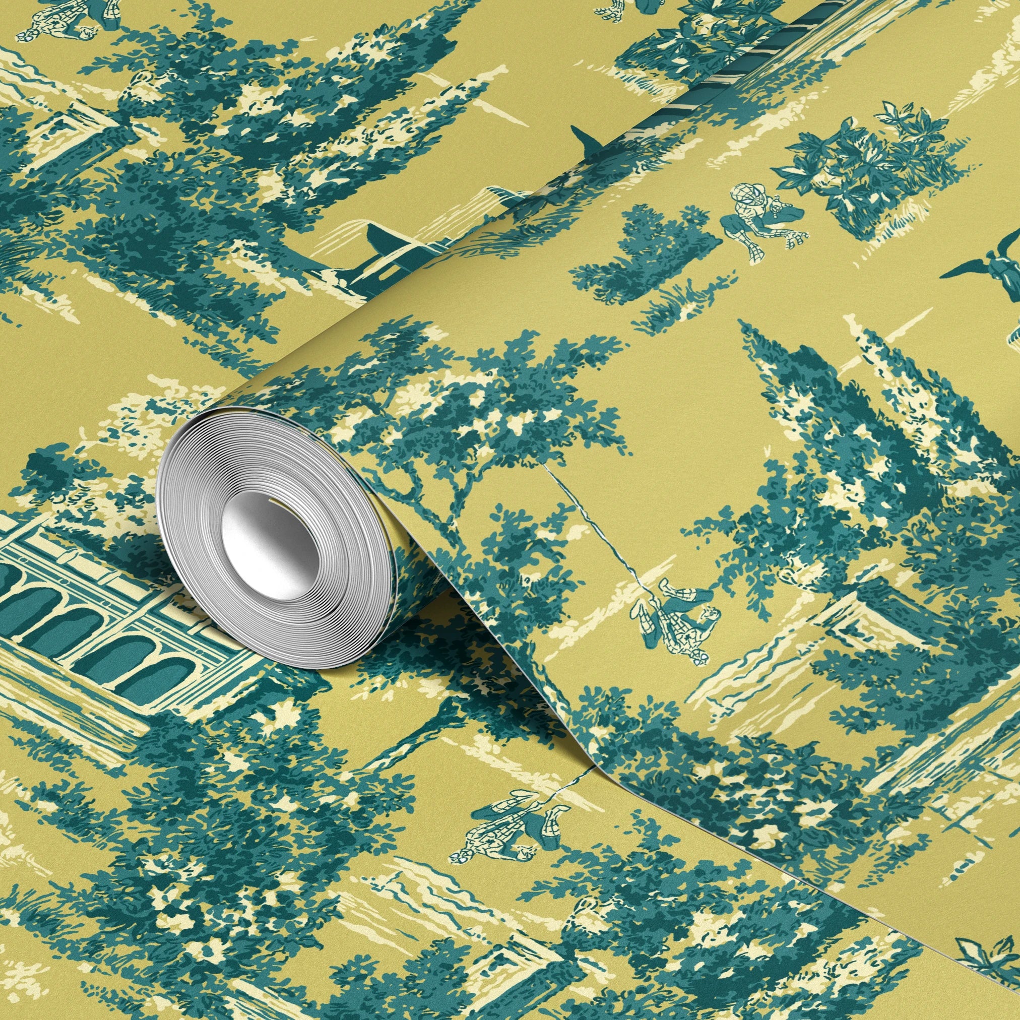  wallpaper roll closeup mockup 24in