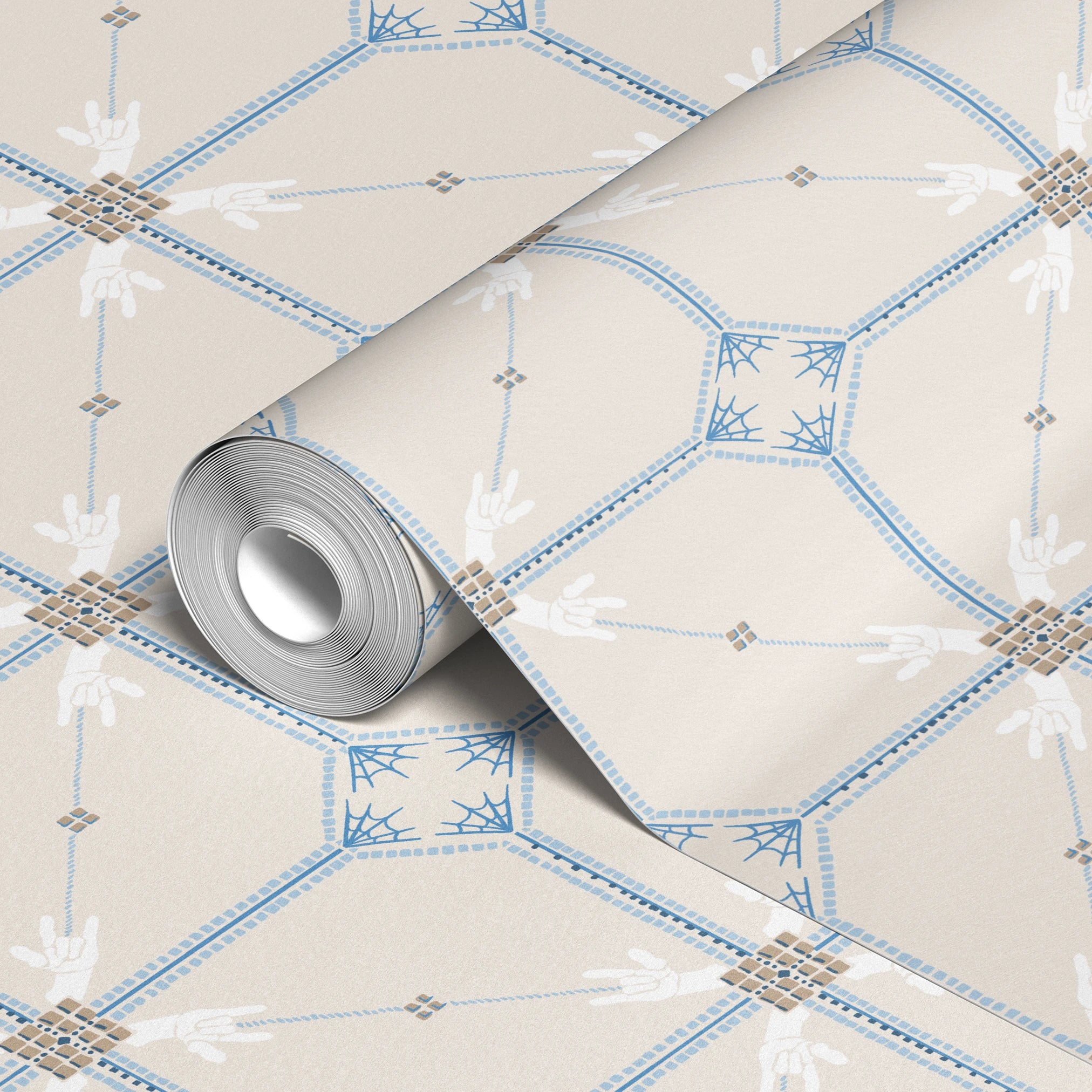  wallpaper roll closeup mockup 24in