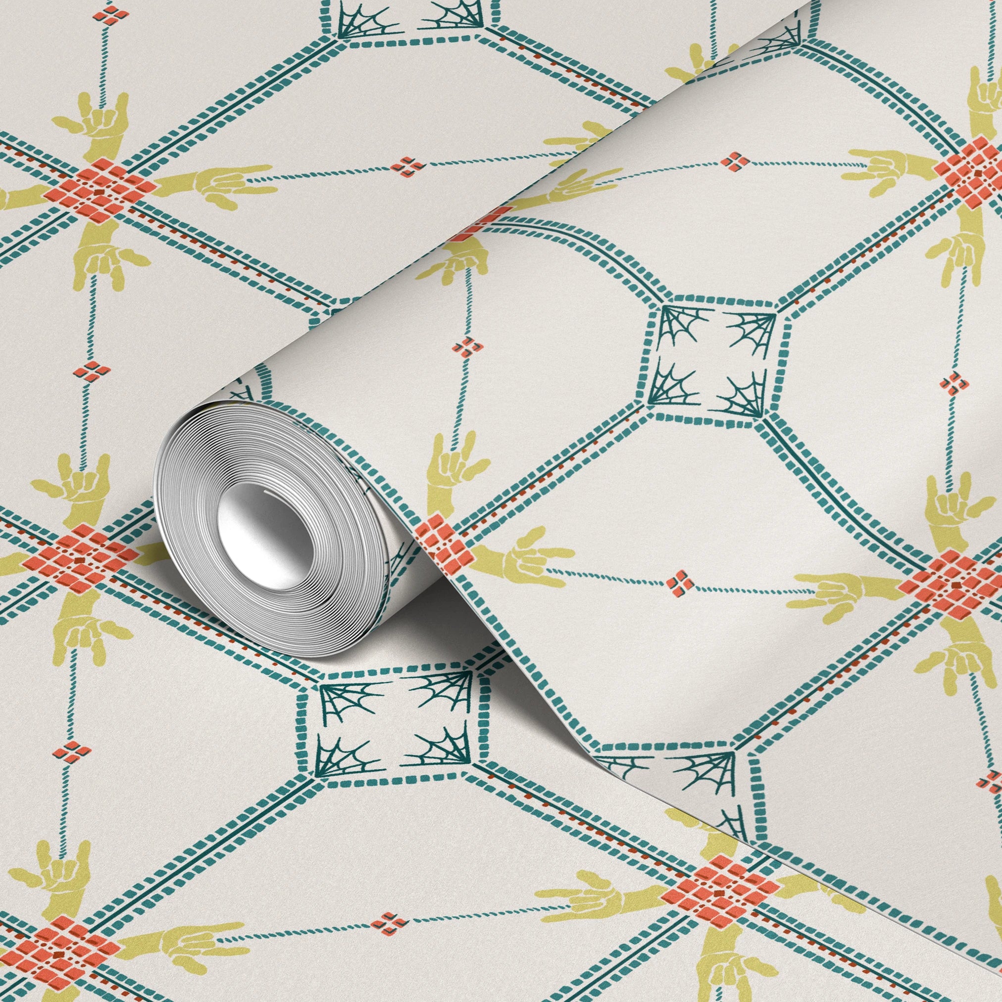  wallpaper roll closeup mockup 24in